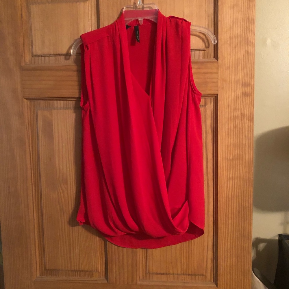2 for 10 Business Casual Red Blouse